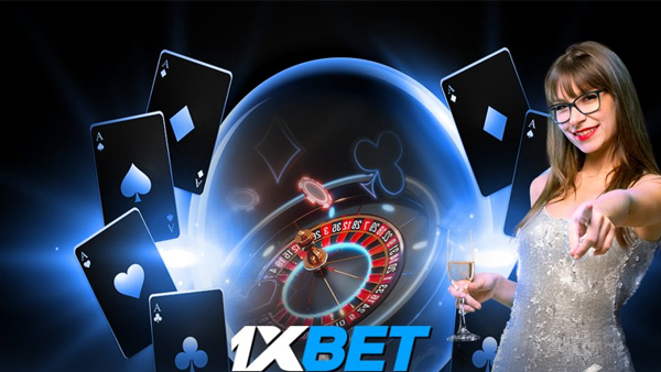 Live casino games at 1xBet